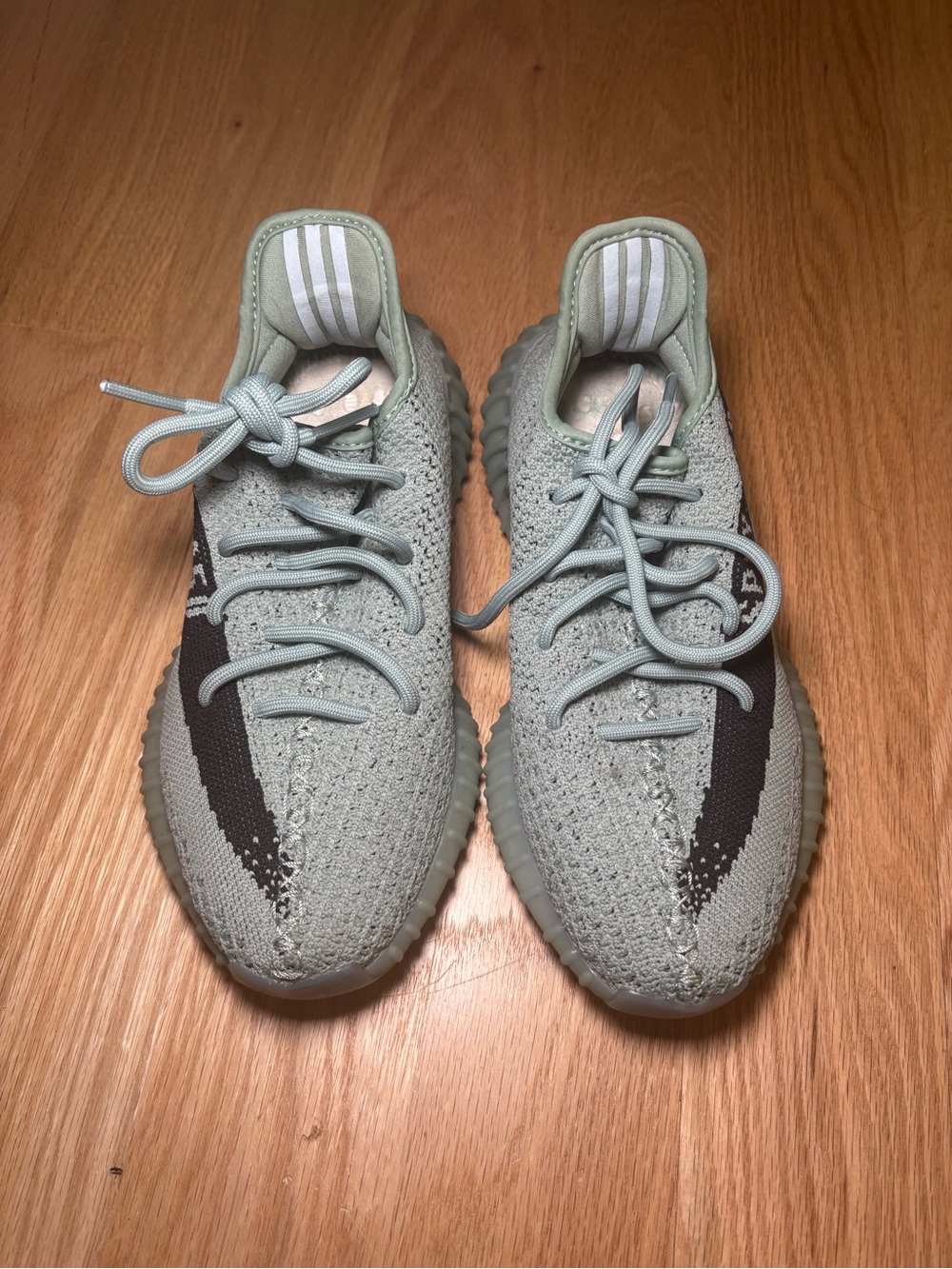 Yeezy Boost 350 V2 Sage with Black Side Stripe